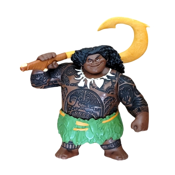 Disney Jakks 5" Maui Mini Toy Figure Moana Figure - Picture 1 of 6